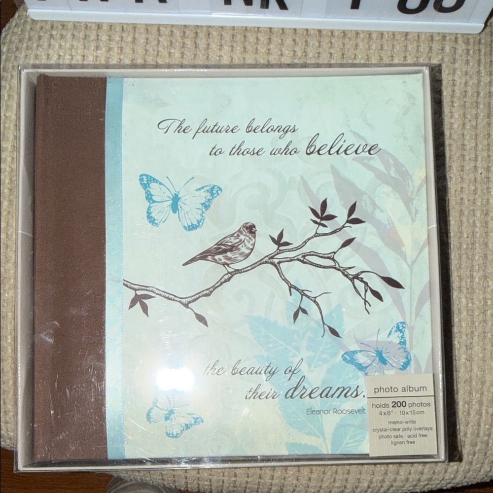 BNIP Brown and Blue Photo Album